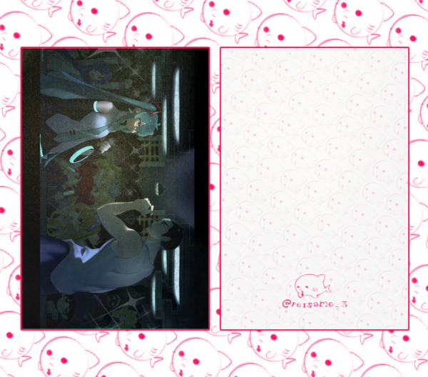 Hatsune Miku vs B-Rabbit | Postcard