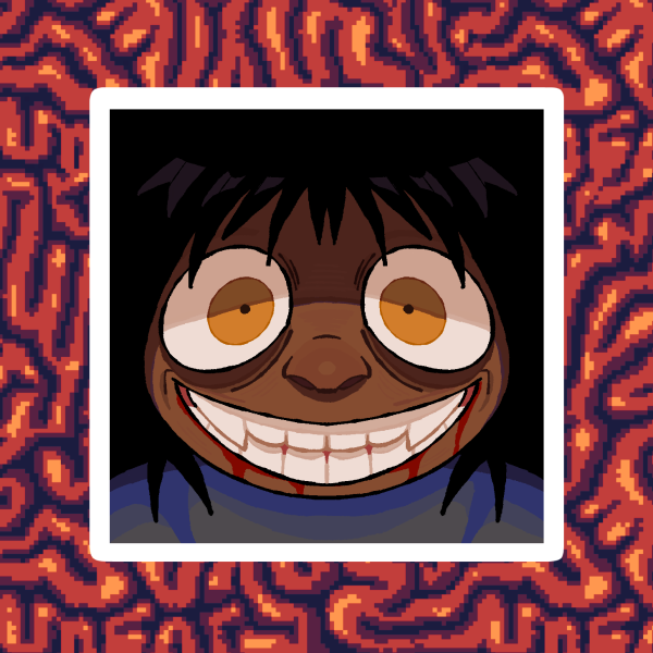 Leigh Face Sticker (Look Outside)