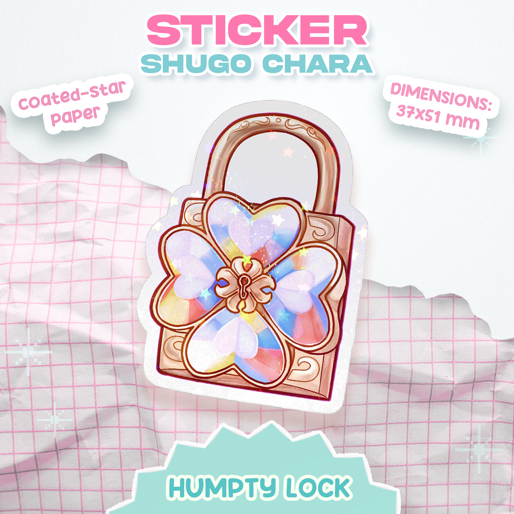 Humpty Lock - Shugo-Chara! [Sticker]