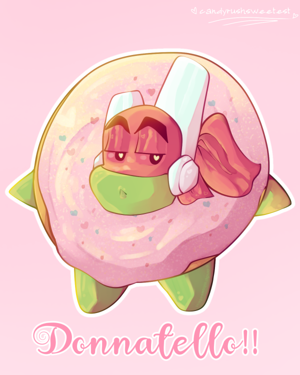 Rise Donut-tello Sticker 🍩✨