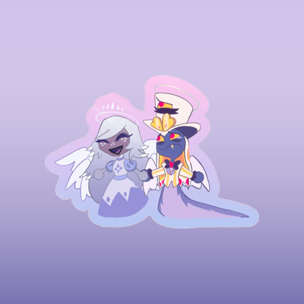 Emily & Sad Pen Sticker