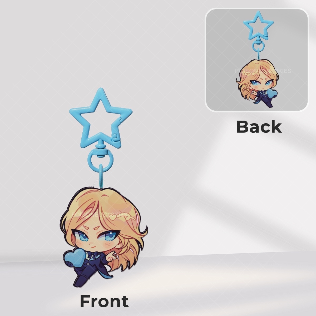 Camus Acrylic Keychain