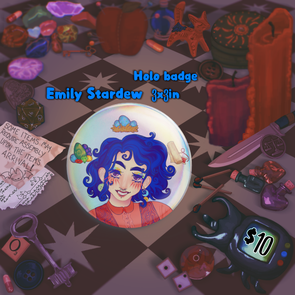Emily Stardew - Holo Badge