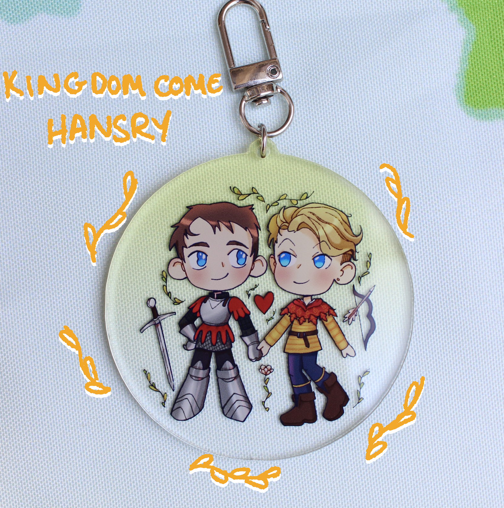Hansry | Yaoi Couple Acrylic Keychains!