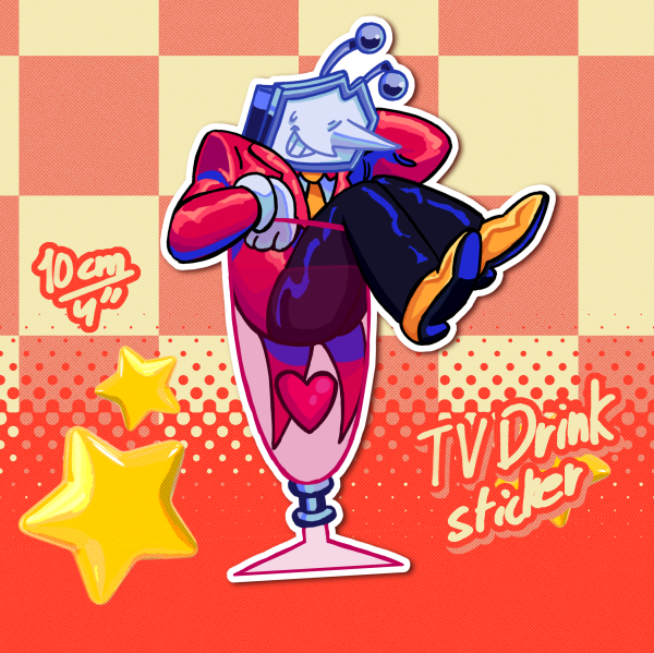 MTTV Drink || TV Edition Sticker