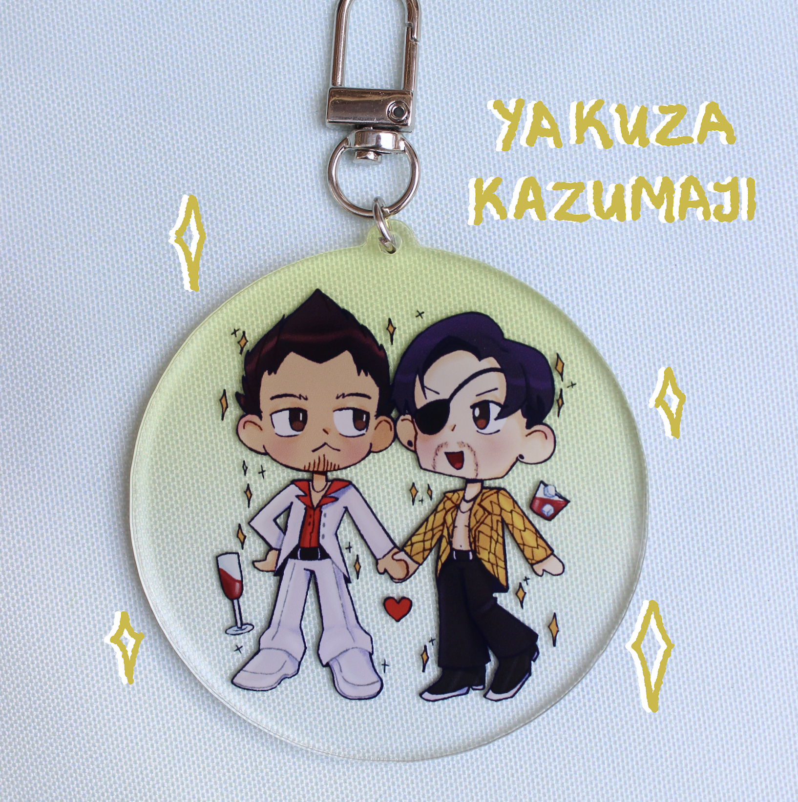 Kazumaji | Yaoi Couple Keychains!