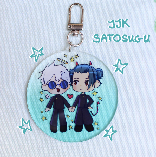 Satosugu | Yaoi Couple Keychains!
