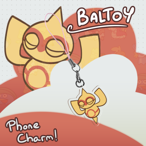 Baltoy Acrylic Phone Charm
