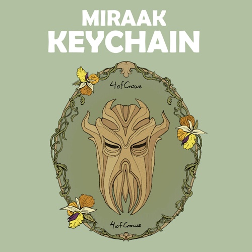 Miraak Dragon Tongue Keychain