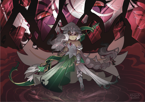 White Lily Dark Enchantress Cookie Art Boards