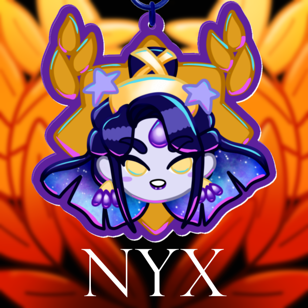 Nyx Hades Keychain
