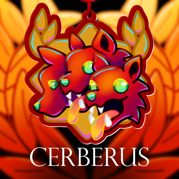 Cerberus Hades Keychain