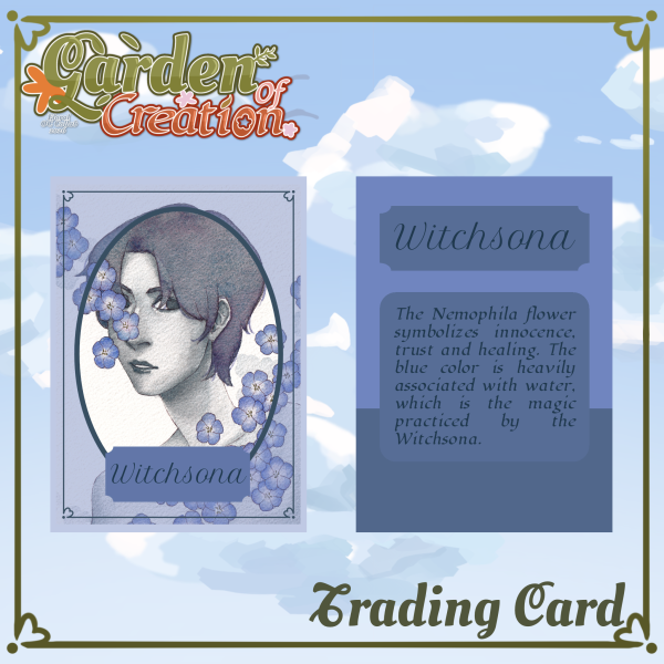 Garden of Creation: Witchsona Trading Card