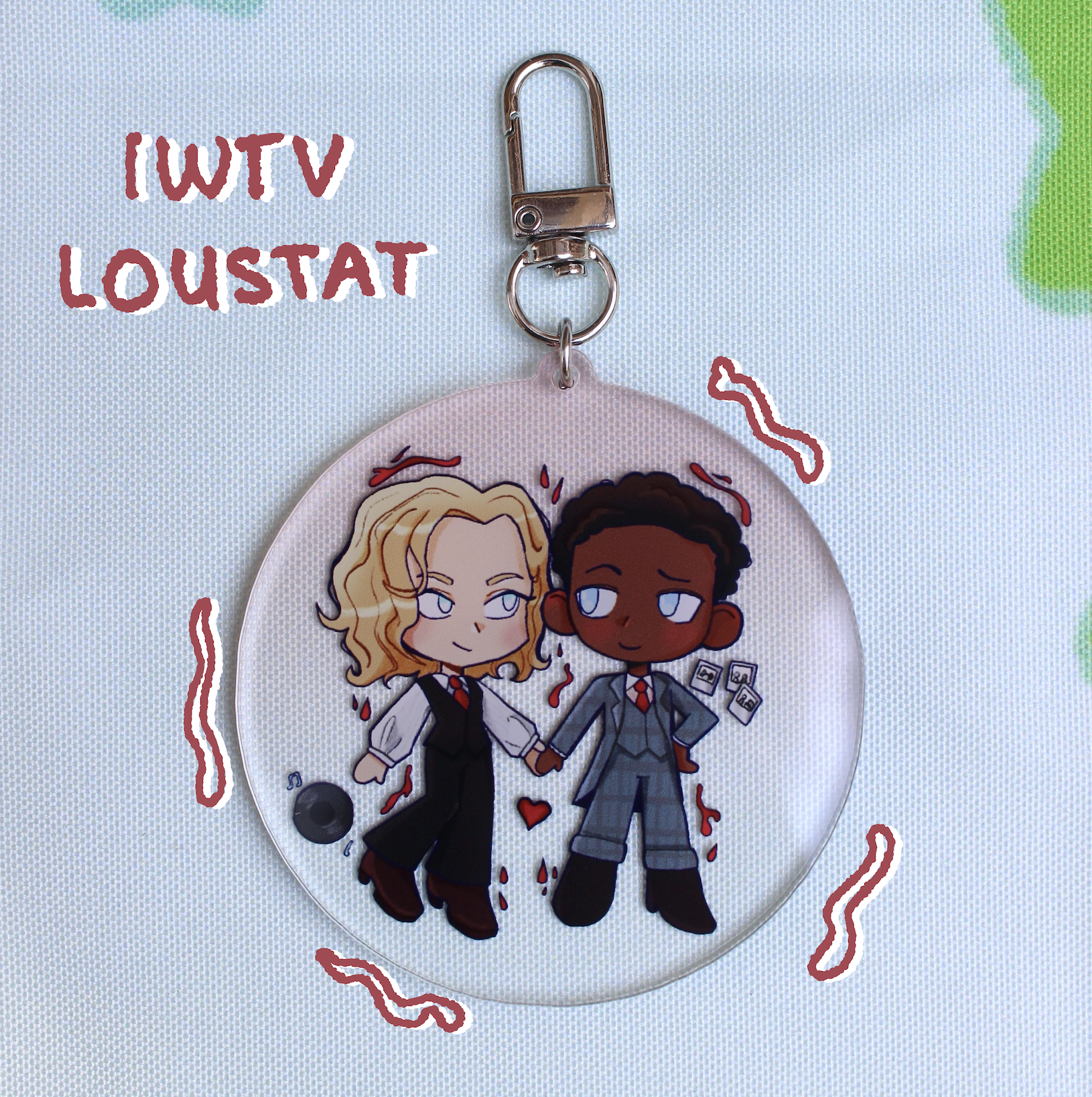 Loustat | Yaoi Couple Keychains!