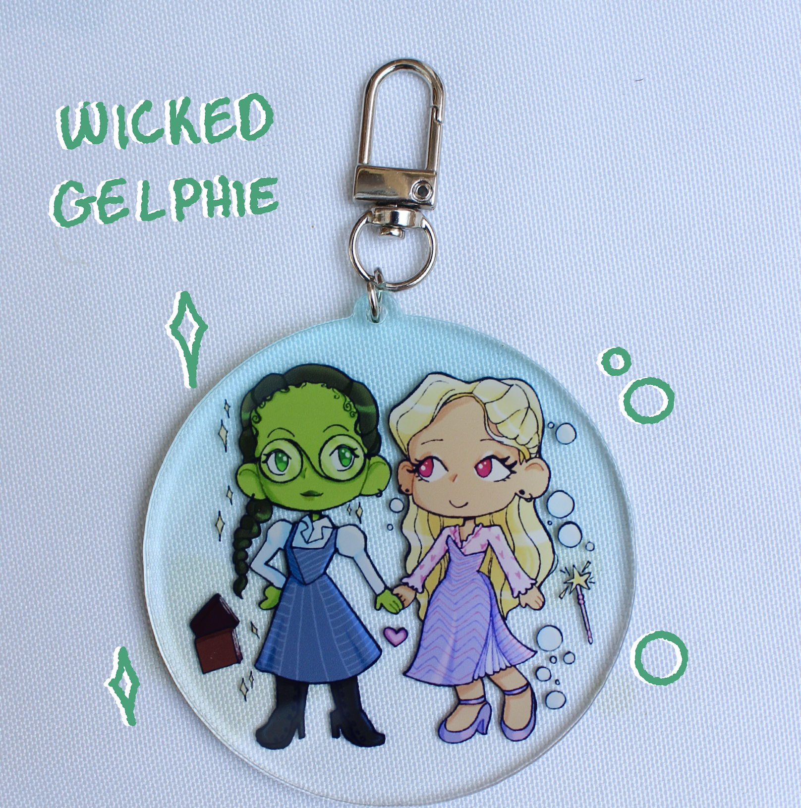 Gelphie | Yuri Couples Acrylic Keychain