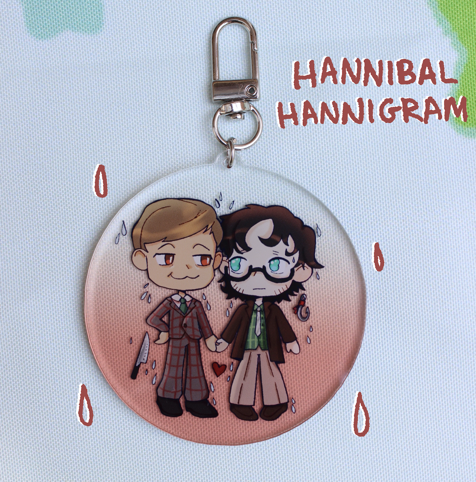 Hannigram | Yaoi Couple Keychains!