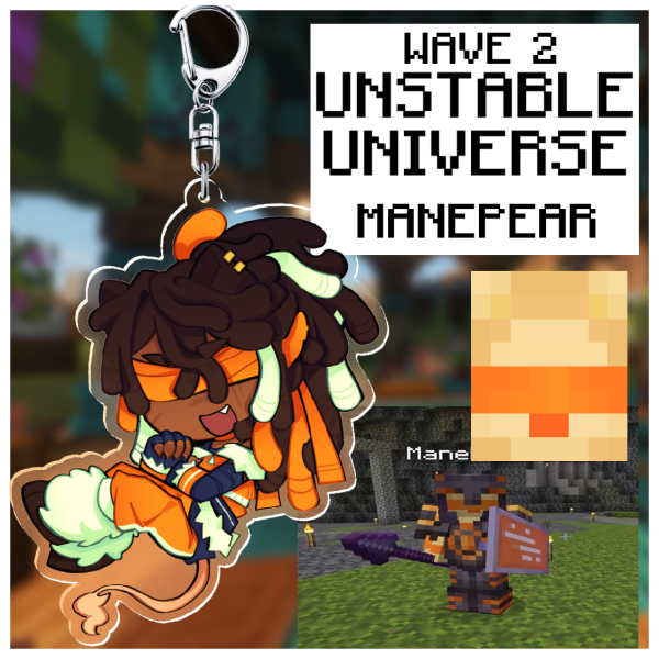 [UU] Manepear Acrylic Keychain