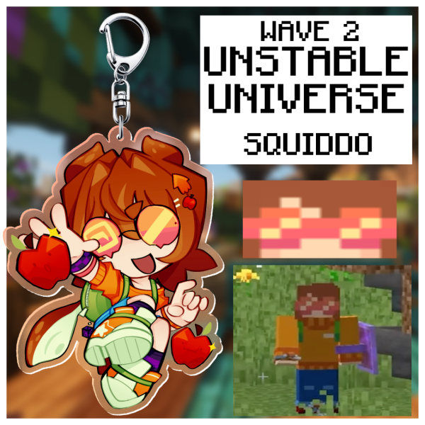 [UU] Squiddo Acrylic Keychain