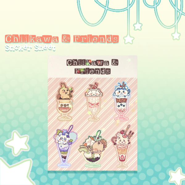 Chiikawa Stickers Sheet