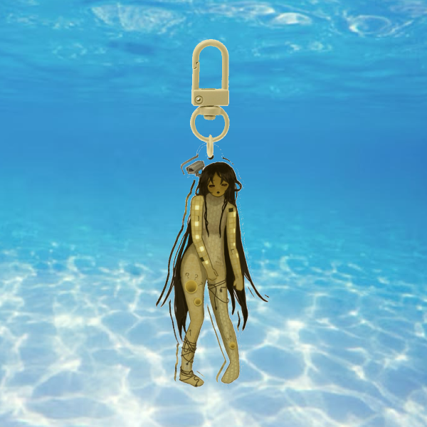 Level 0 Backrooms Keychain
