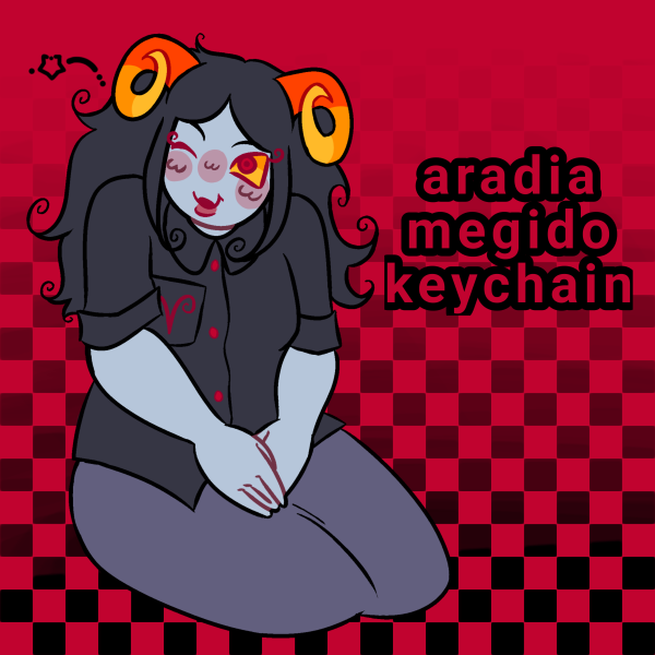 Aradia Megido (Homestuck) acrylic keychains