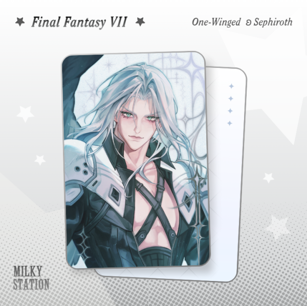 Sephiroth Pearl Paper Photocard