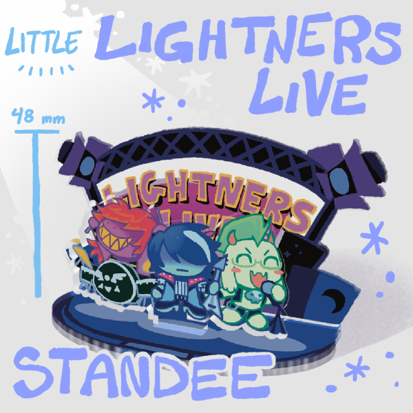 Little Lightners Live Standee