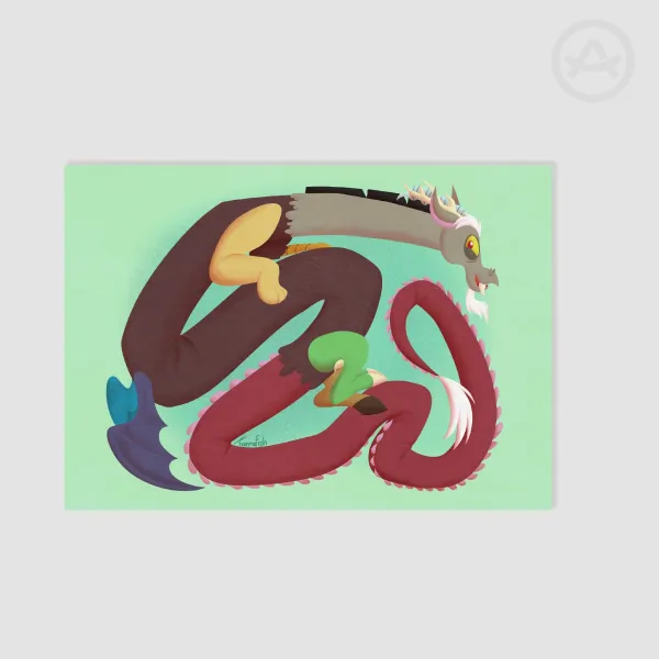 Discord MLP A5 Print