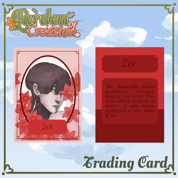 Garden of Creation: Zee Trading Card