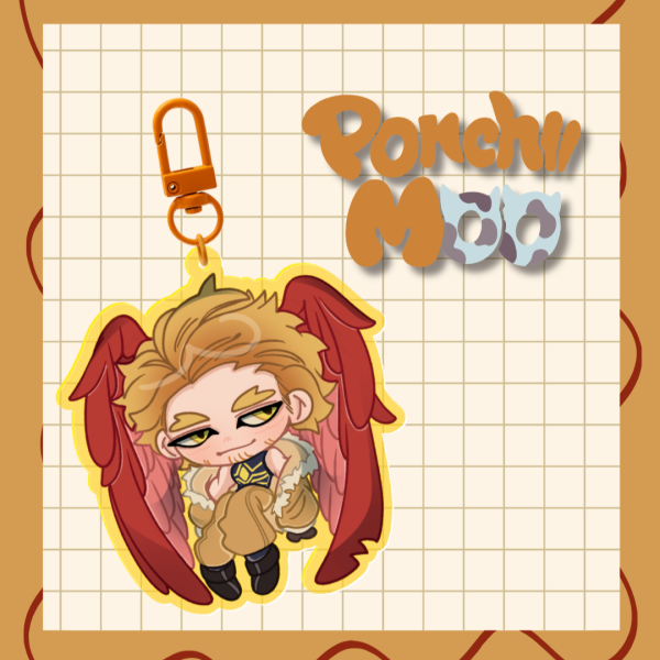 Hawks Acrylic Keychain