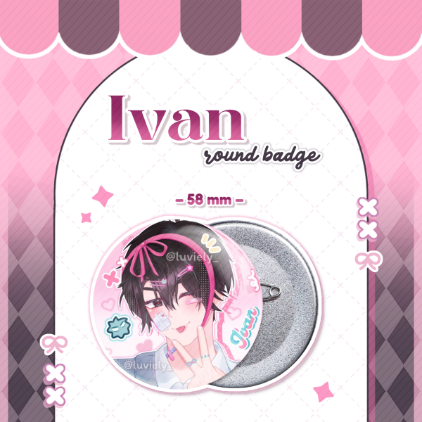 Ivan Round Badge Alien Stage