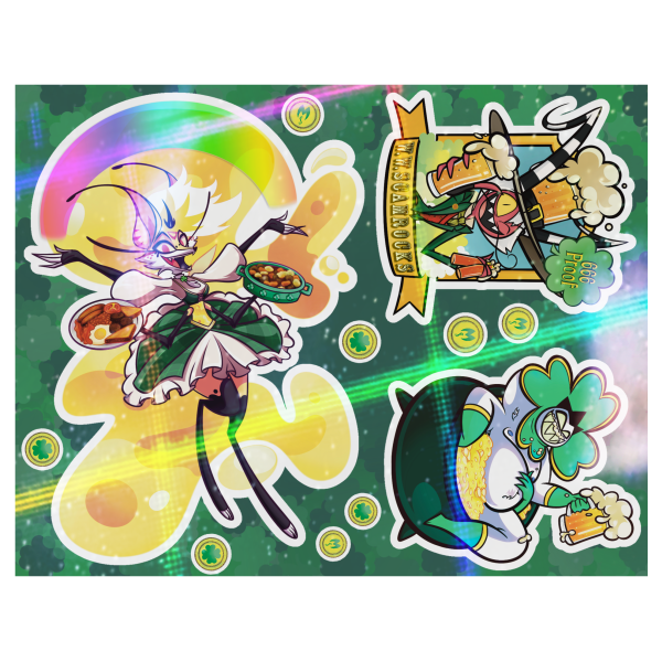 "St. Patrick's Day Collection" Stickers Sheet