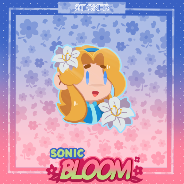 Maria & Lilies Sticker [Sonic Collab]