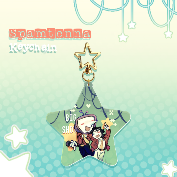 Spamtenna Keychain