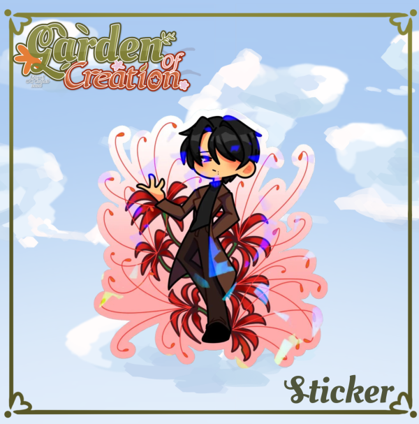 [Garden Of Creation] Kage Spider Lily || Sticker