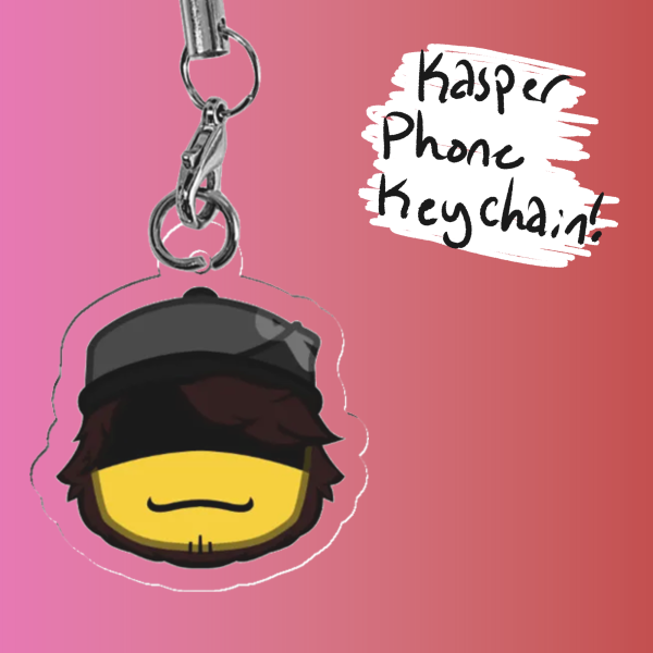 [REGRETEVATOR] Kasper Phone Keychain