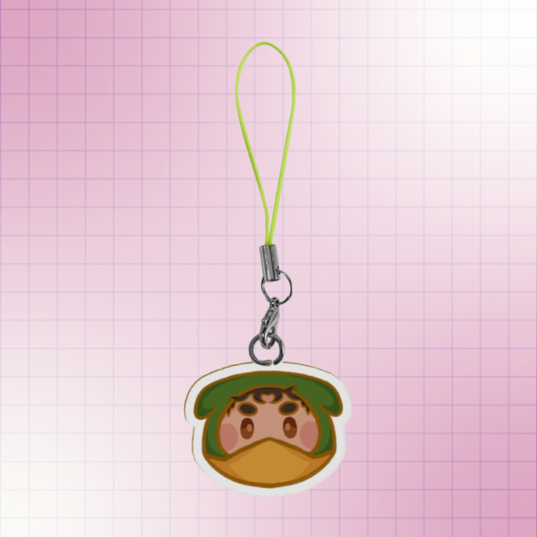 Torchbearer Dog Phone Charm