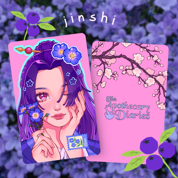 Jinshi Holo Photocard [Apothecary Diaries]