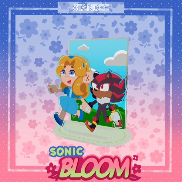 Maria & Shadow Stroll Standee [Sonic Collab]