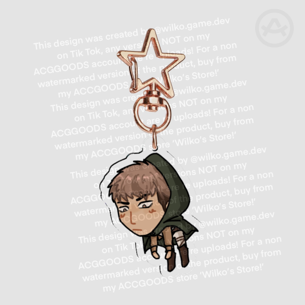 Jean Attack on Titan Keychain (small)