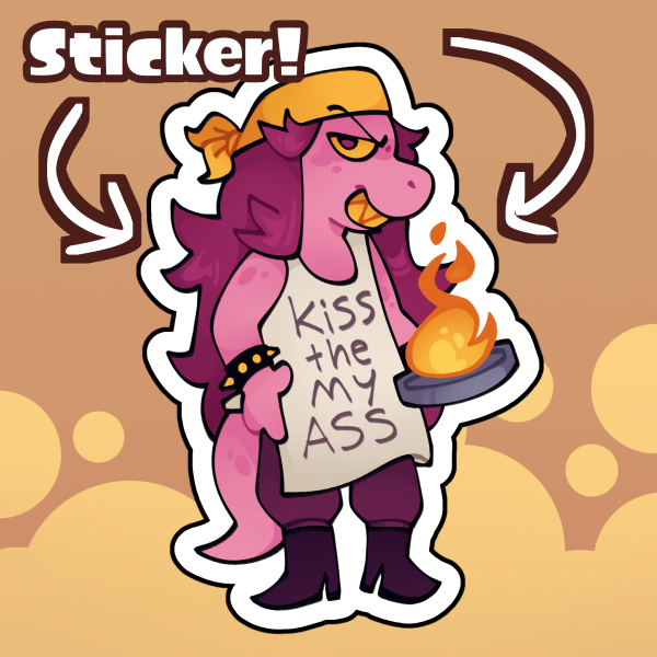 Cooking Susie Sticker