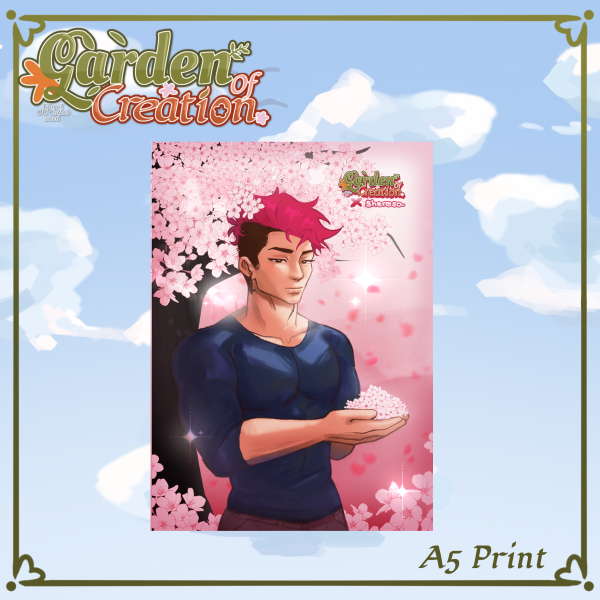 Nouso - Sakura A5 Print - Garden of Creation Collab