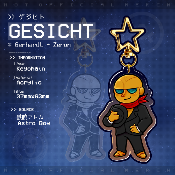 ASTRO BOY || Gesicht acrylic keychain