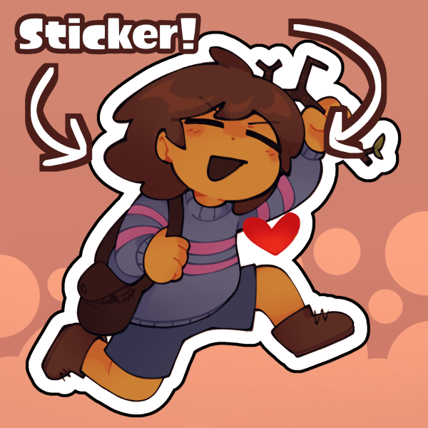 Frisk Sticker