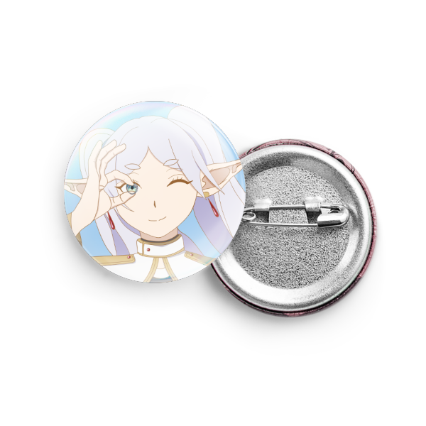 Frieren Round Badges (Button Pins)