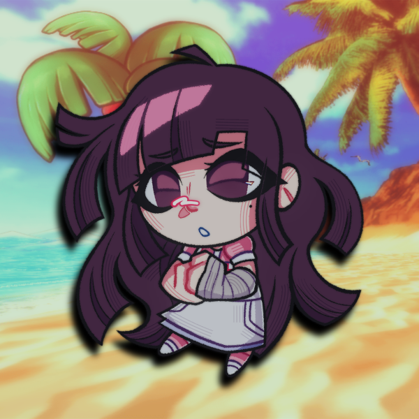 Mikan Tsumiki Clear Acrylic Keychain