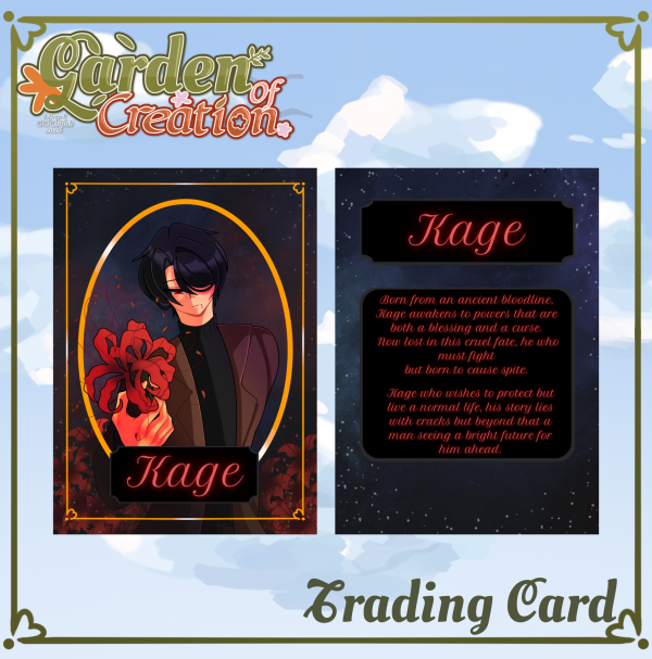 [Garden Of Creation] Kage Spider Lily || Trading Card