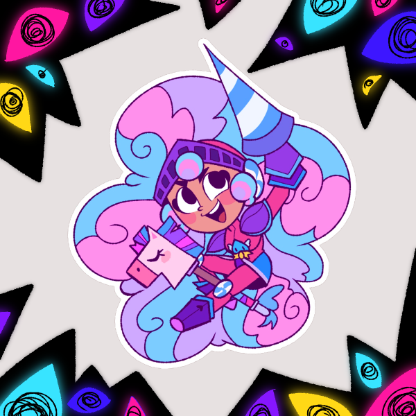 🧊 Cloudy Mate Sticker