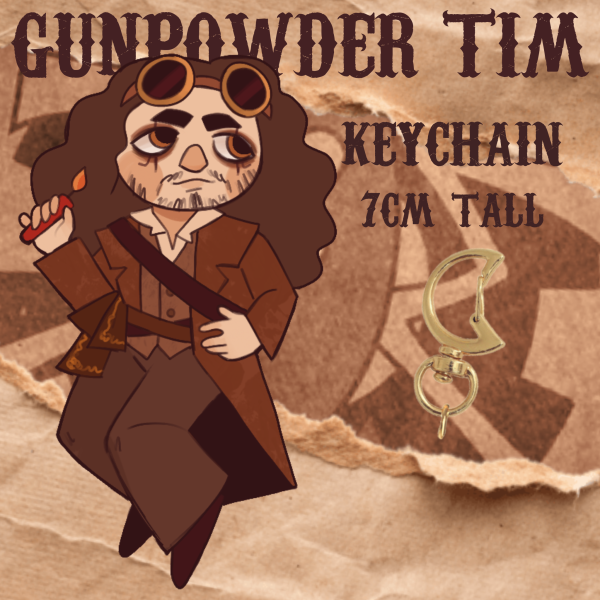 Gunpowder Tim Acrylic Keychain