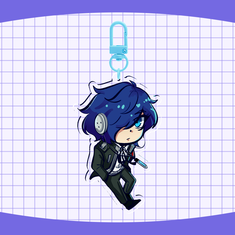 Persona 3: Makoto Yuki Acrylic Keychain